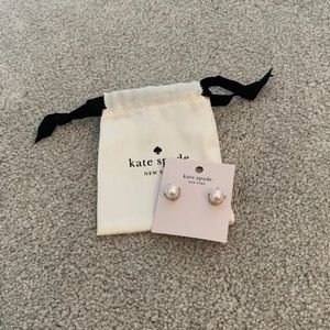 Kate spade pearl stud earrings